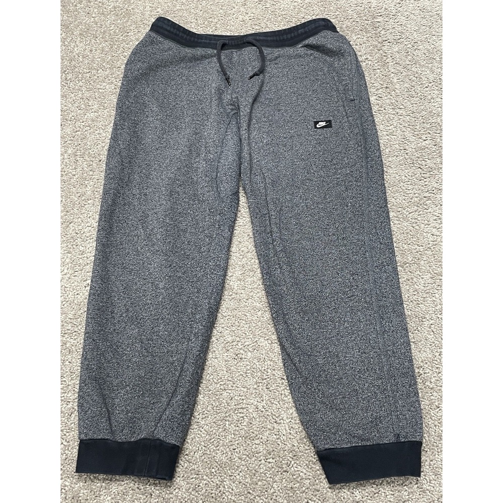 NIKE AW77 French Terry Cuff Fleece Jogger Sweatpants 678558-065 Sz XL - Picture 1 of 9